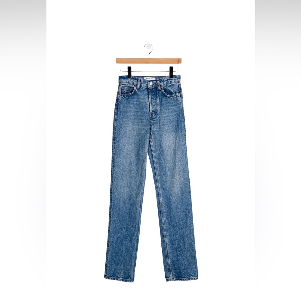Reformation Cynthia High Relaxed Long Jeans